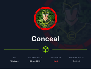 HackTheBox | Conceal