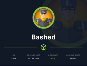 HackTheBox | Bashed