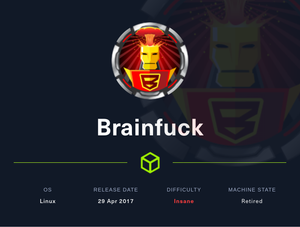 HackTheBox | Brainfuck