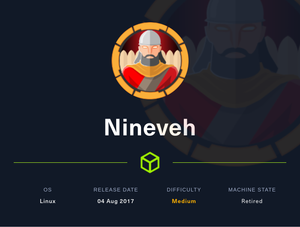 HackTheBox | Nineveh