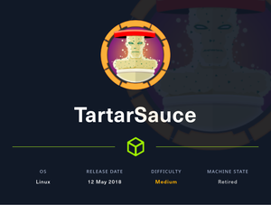 HackTheBox | TartarSauce