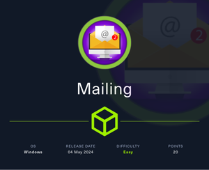 HackTheBox | Mailing