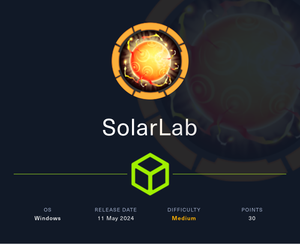 HackTheBox | SolarLab