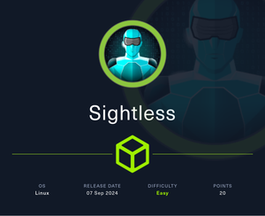 HackTheBox | Sightless