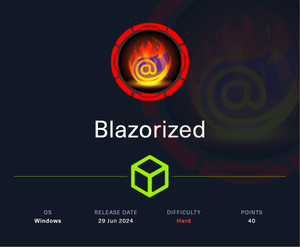 HackTheBox | Blazorized