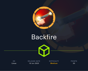 HackTheBox | Backfire