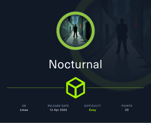HackTheBox | Nocturnal
