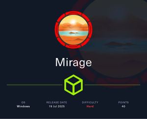 HackTheBox | Mirage